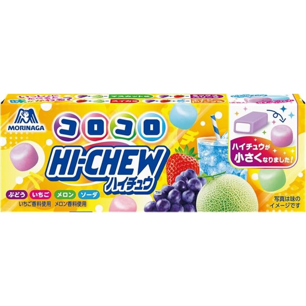 260908172550-日本 森永製菓 MORINAGA HI-CHEW 軟糖 綜合風味 綜合風味軟糖 軟糖球