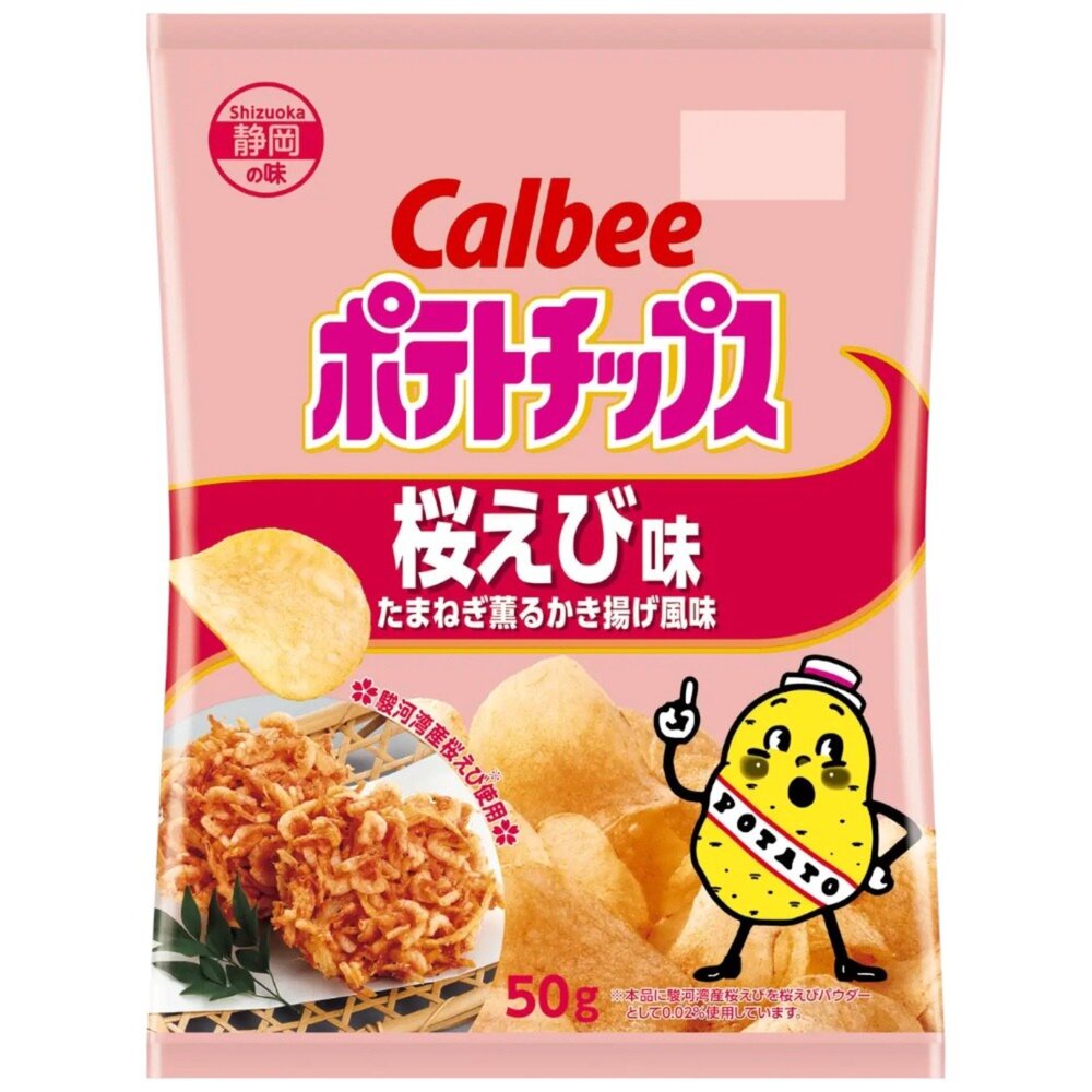 260908182155-日本 Calbee 加樂比 洋芋片 卡樂比 櫻花蝦風味 加樂比洋芋片 櫻花蝦風味洋芋片
