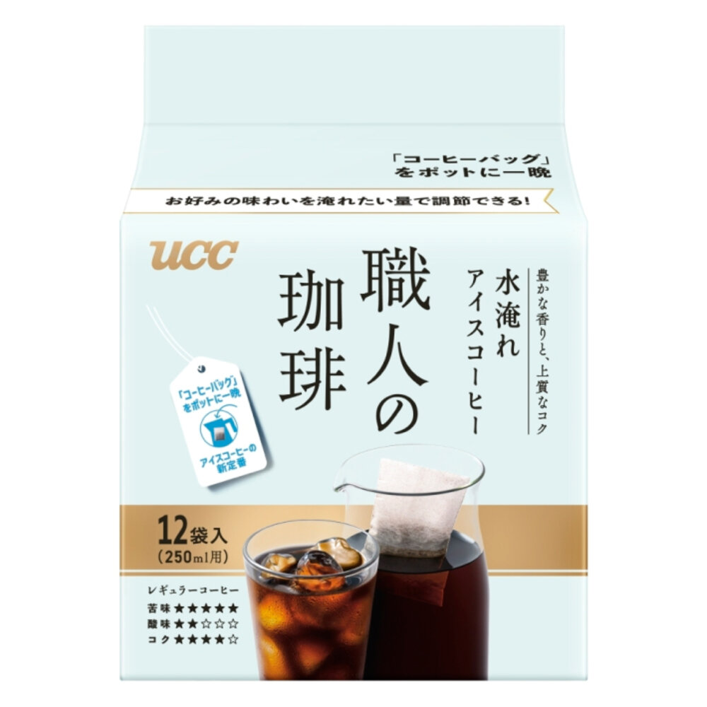 26587033205-日本 UCC 職人咖啡 咖啡包 冷泡咖啡包 冷泡用 黑咖啡 珈琲 上島