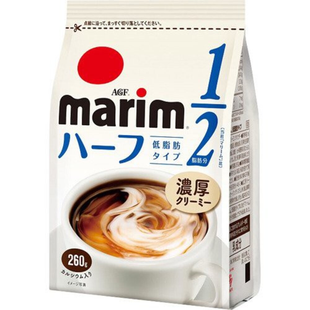 2664557028-日本 AGF Marim奶精 低脂1/2 低脂奶精 非乳奶精 低脂肪奶精粉 agf奶精粉