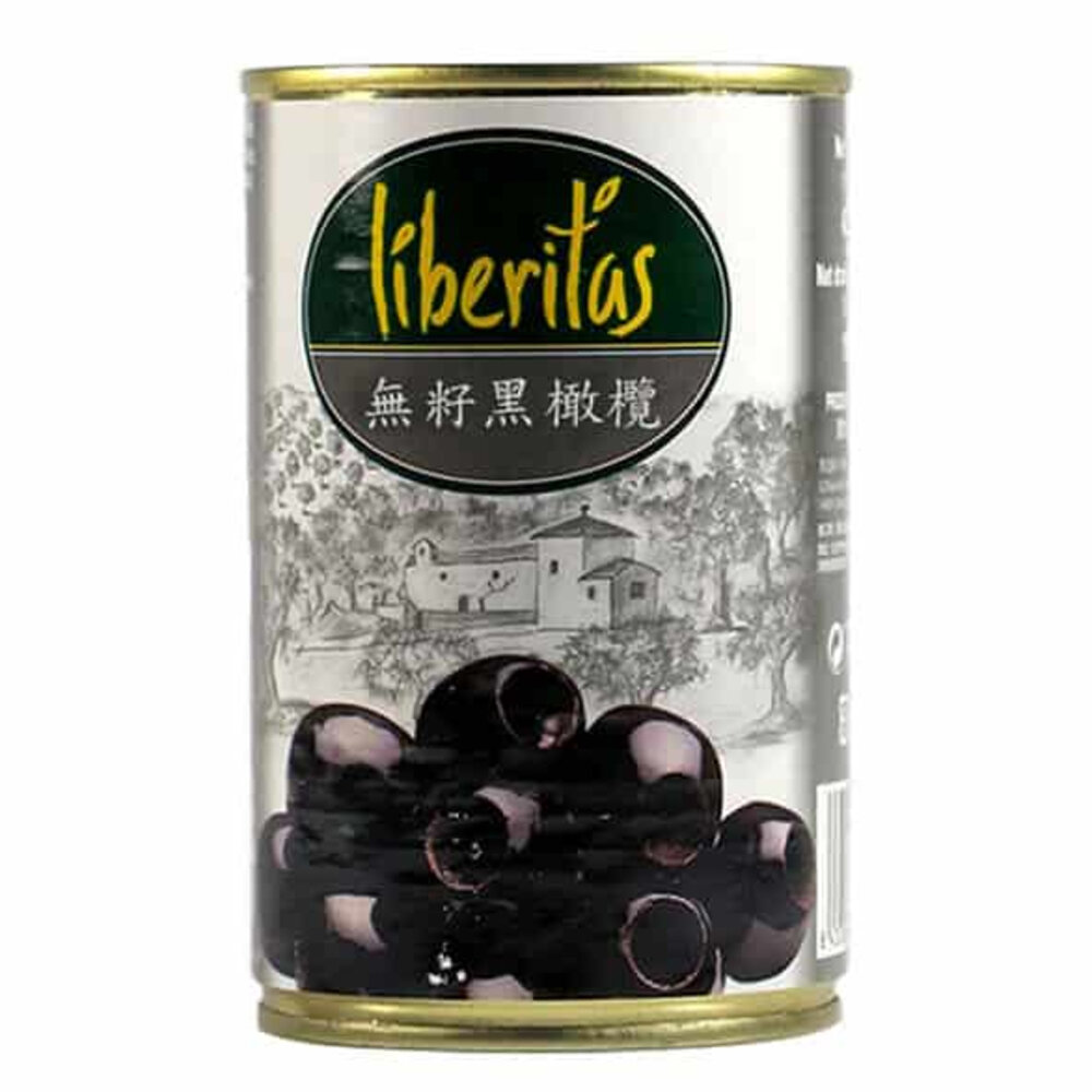 26763288845-西班牙 Liberitas 無籽黑橄欖 去籽 黑橄欖 無籽 橄欖 義式料理