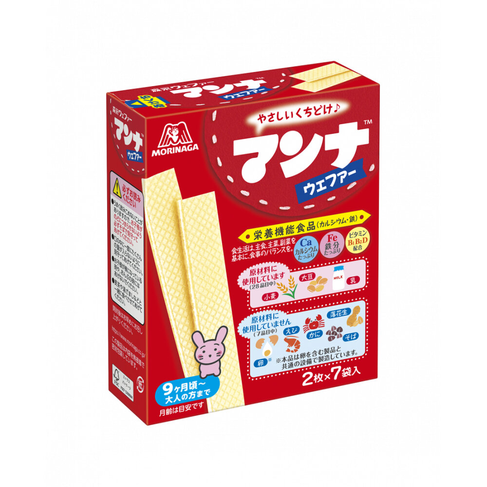 27004056738-日本 森永製菓 威化餅 夾心餅 威化酥 幼兒 孩童 夾心餅乾