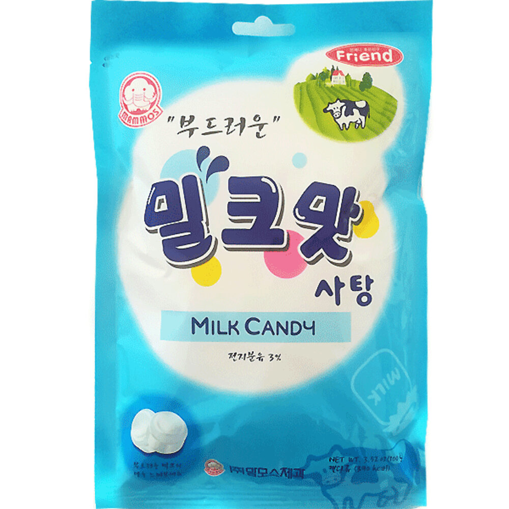 27029944660-韓國 Mammos 牛奶糖 牛乳糖 糖果 硬糖