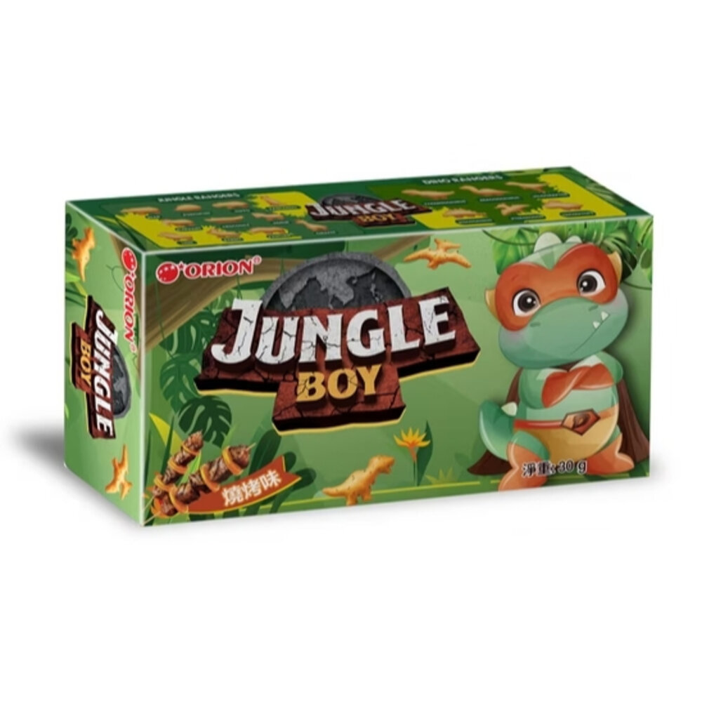 27165888522-ORION 好麗友 好多龍餅乾  造型餅乾 燒烤味 龍餅乾