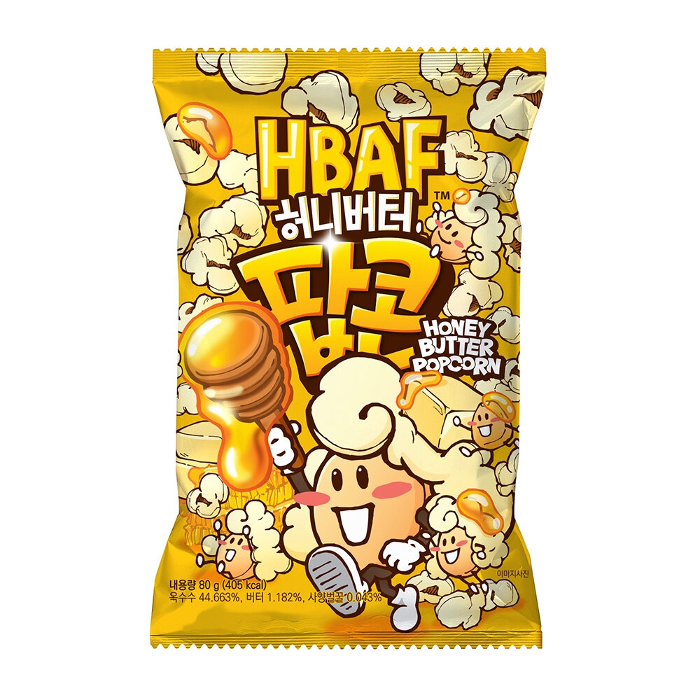 27203808139-韓國 HBAF 蜂蜜奶油味 爆米花 蜂蜜奶油 韓國爆米花