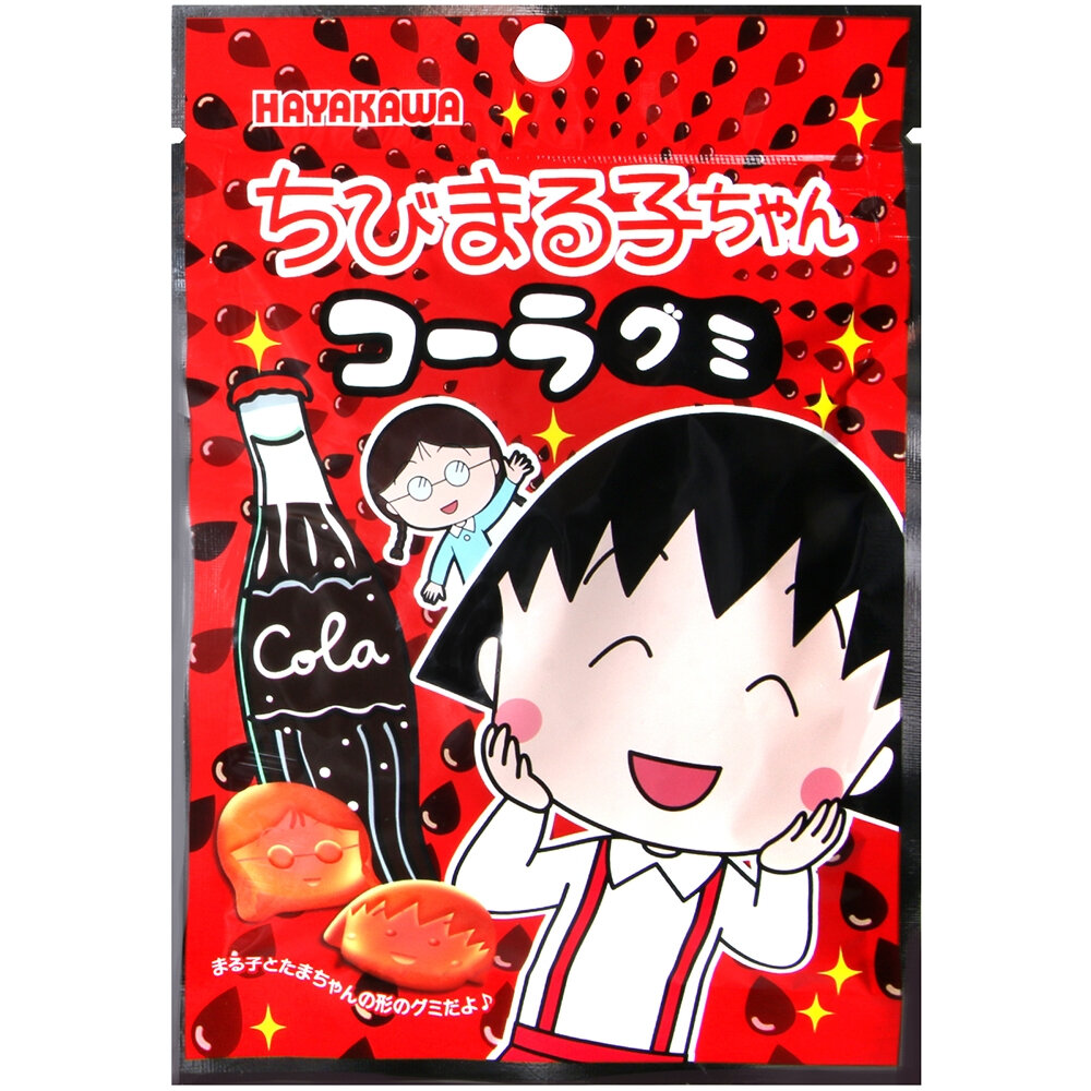 27653857453-日本 早川製菓  HAYAKAWA 小丸子 可樂風味軟糖 軟糖 早川軟糖 櫻桃小丸子