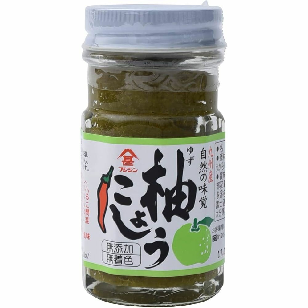 27812043346-日本 富士甚 柚子胡椒醬 青辣椒 香橙調味醬 調味醬 柚子胡椒 柚子辛香料