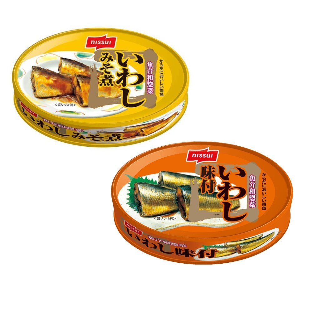 27931481653-泰國 日水 nissui 沙丁魚罐 罐頭 味付 味噌風味 魚罐頭 沙丁魚