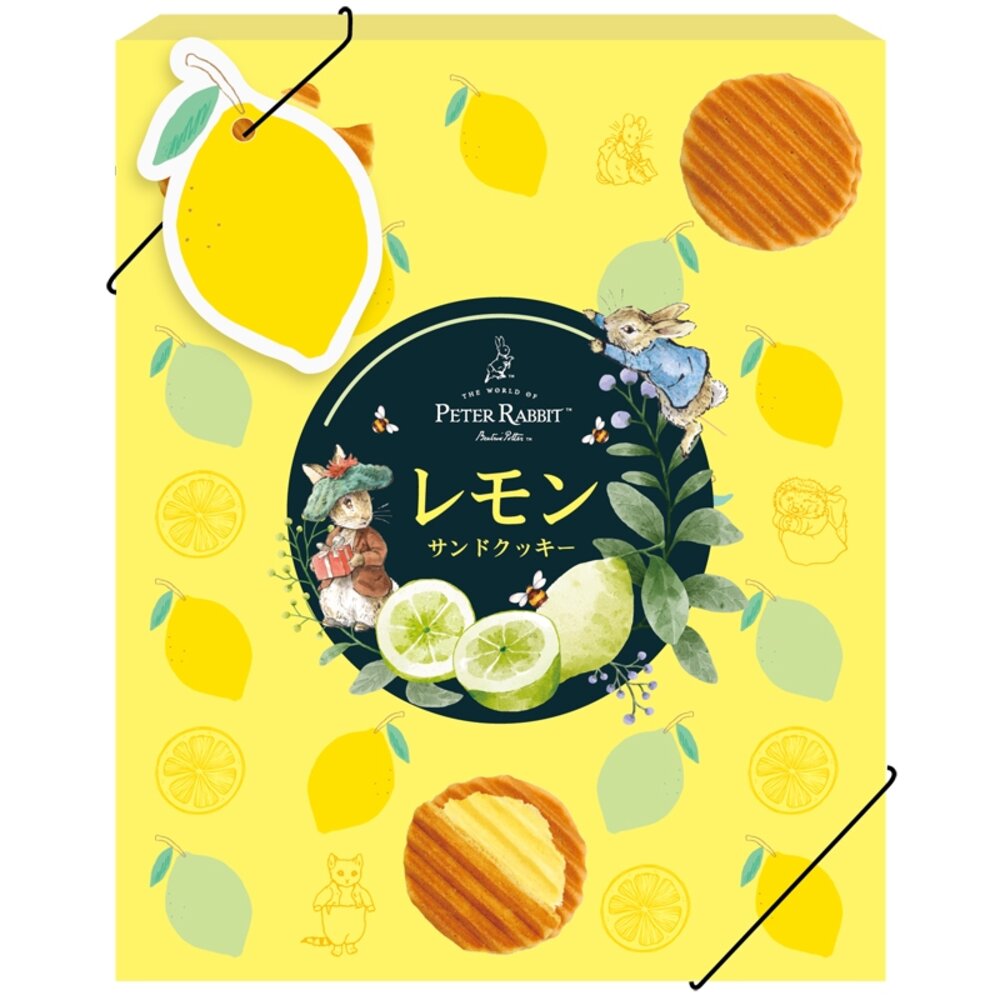台灣 PETER RABBIT 比得兔 檸檬波浪燒 禮盒 中秋 餅乾禮盒 送禮 年節 彼得兔-圖片-1