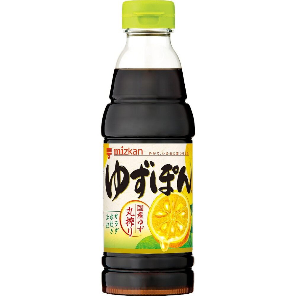 28154116375-日本 Mizkan 味滋康 柚子醋醬汁 柚子醬油 調味品 食用醋 果香柚子醋 味酢 日本醋 柚子醬汁