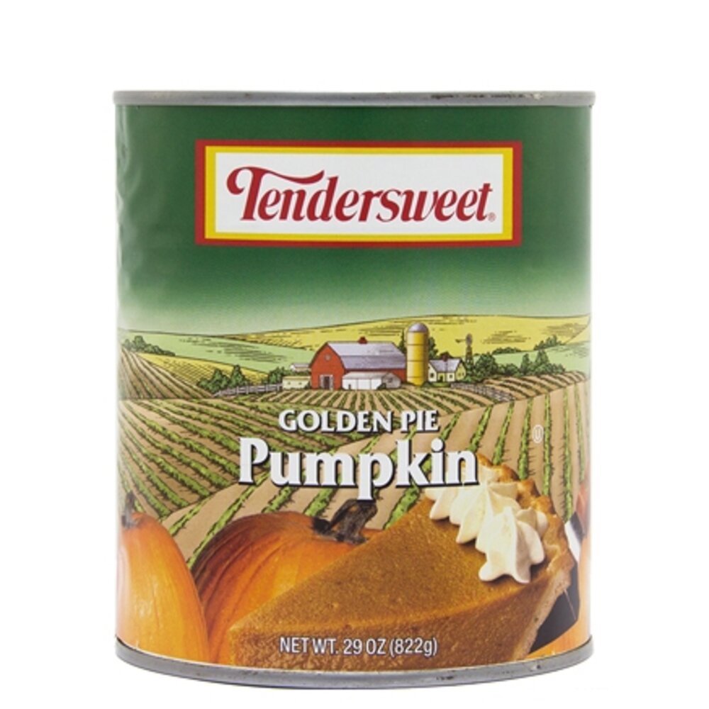 28162917702-美國 Tendersweet 南瓜泥 南瓜 Pumpkin 南瓜泥罐 南瓜派 西式 糕點 濃湯 烘焙