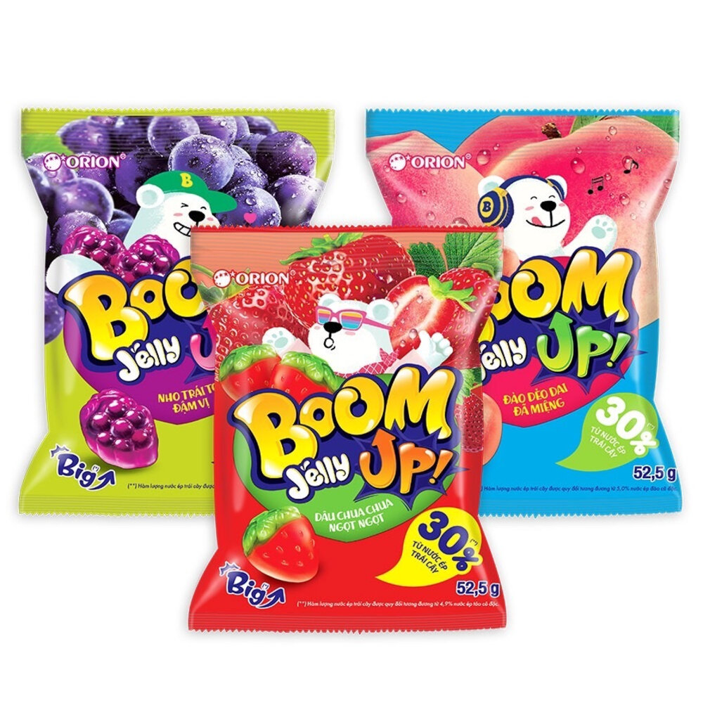 28330913391-韓國 好麗友 ORION  QQ軟糖 葡萄 草莓 水蜜桃 軟糖 水果軟糖 韓國軟糖 好麗友軟糖