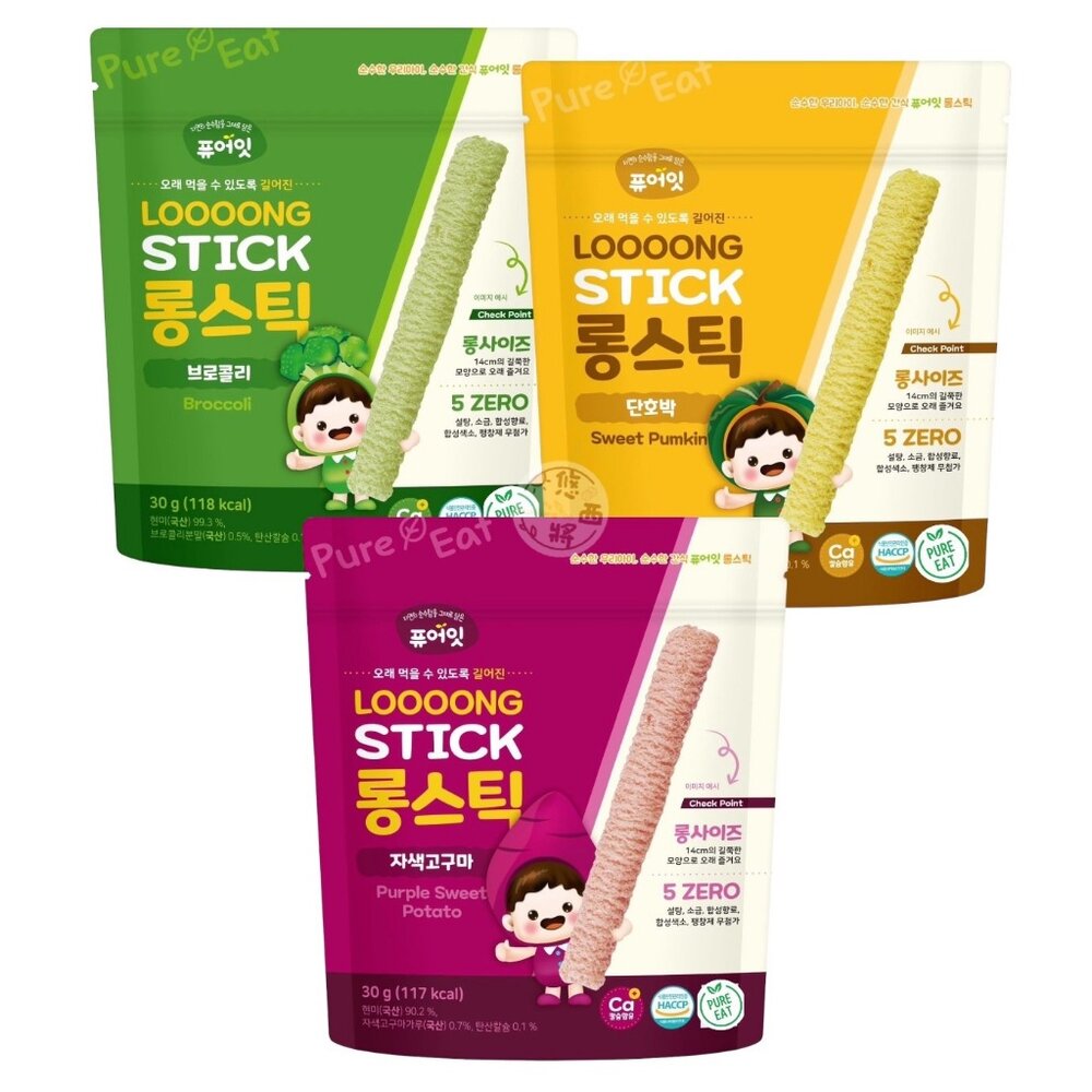 韓國 銳寶 Naebro 長棒米餅棒 米捲條 餅乾 米餅條 幼兒 餅乾 韓國米餅 米棒 長棍米棒 孩童-圖片-1