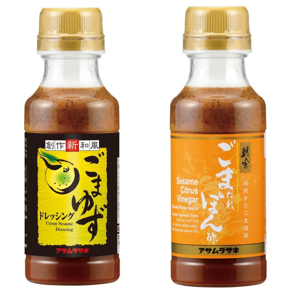 28816267815-日本 朝紫 沾醬 芝麻沾醬 芝麻柚子 調味醬 胡麻醬 芝麻醬 焙煎 桔酢 胡麻 柚子 柚香