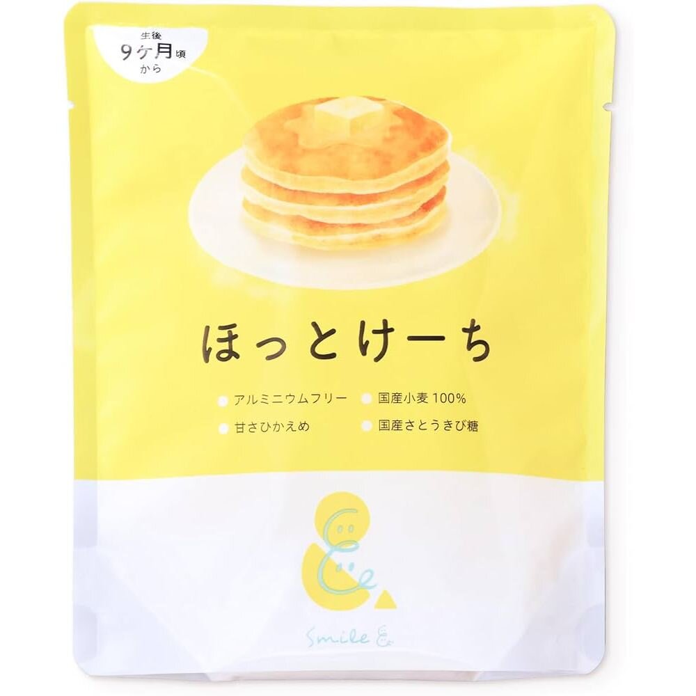 29024471731-日本 Smile 寶寶鬆餅 鬆餅粉 寶寶鬆餅粉 9個月以上 日本鬆餅粉 幼兒鬆餅粉