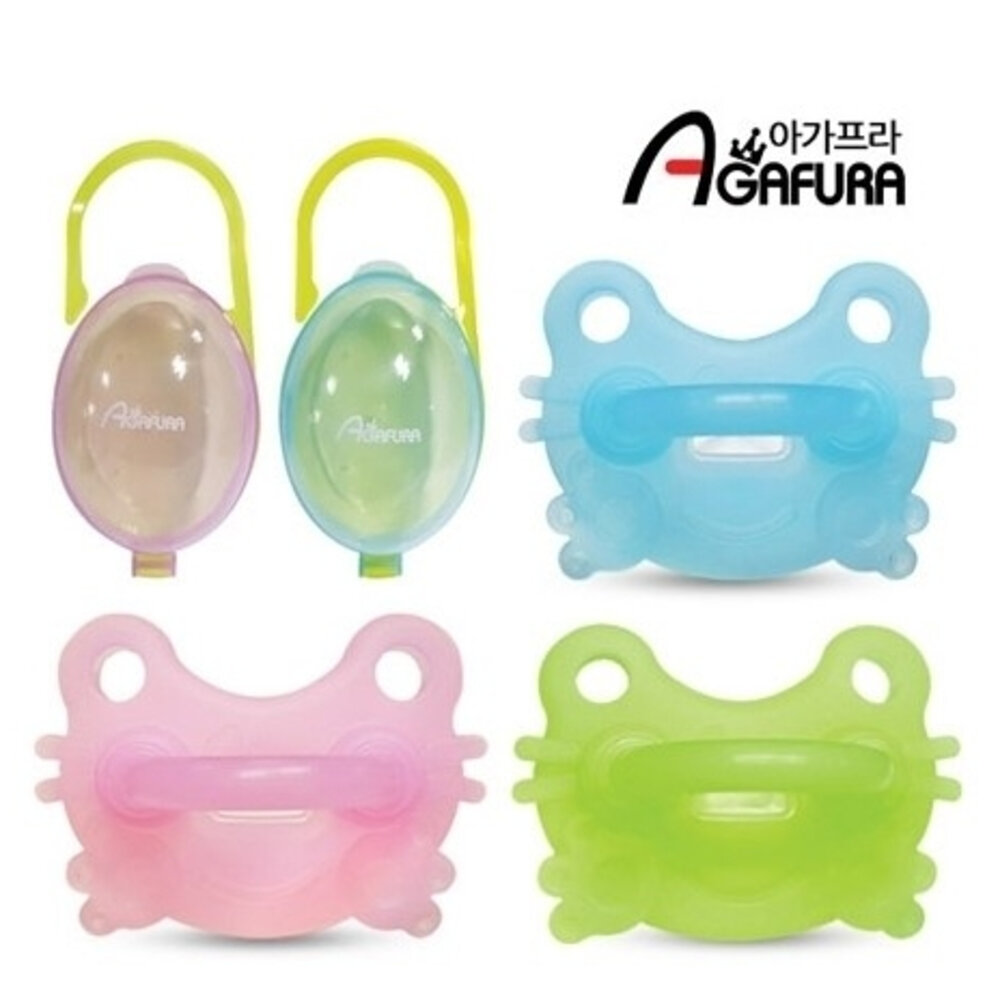 29502963533-韓國 阿加夫拉 AGAFURA 嬰兒奶嘴 奶嘴 安撫奶嘴 3M 3個月起 韓國奶嘴 寶寶奶嘴 螃蟹奶嘴