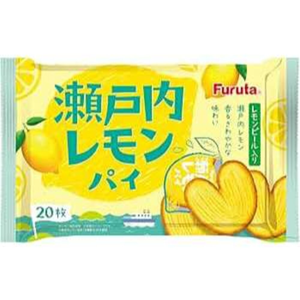 29726123062-日本 古田 Furuta 瀨戶 檸檬風味派 千層派 餅乾 愛心餅乾 愛心派