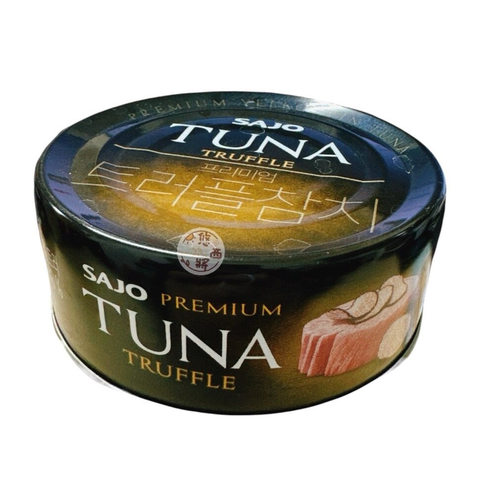 韓國 SAJO TUNA 黃鰭 鮪魚罐 松露風味 辣味 鰹魚罐 蔬菜味 MILD 麻辣 長鰭 金槍魚-圖片-3
