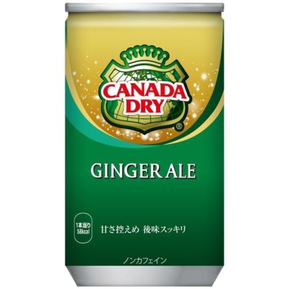 日本 CANADA DRY 薑汁汽水 薑汁風味 汽水 碳酸飲料-圖片-1