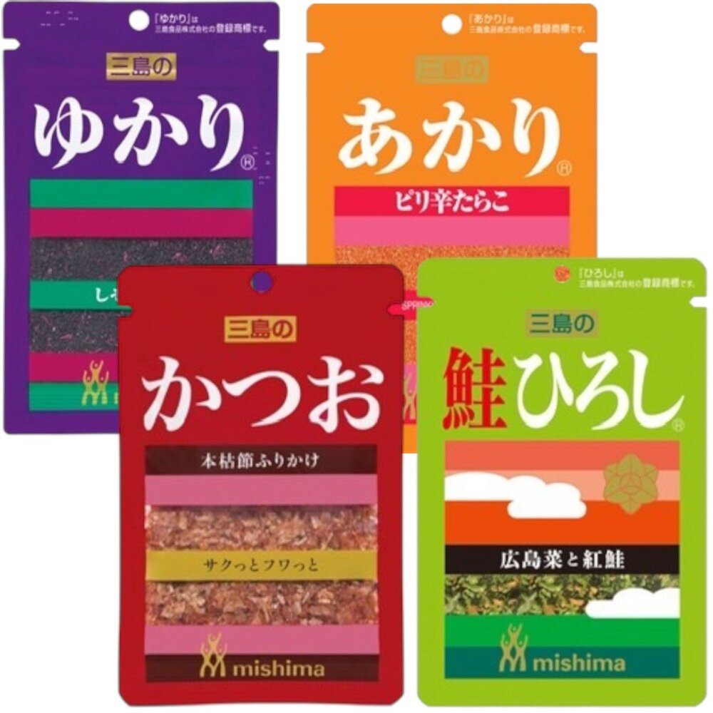 3080608401-日本 三島食品 三島 紫蘇 飯友 拌飯 香鬆 梅肉 紫蘇香鬆 紫色香鬆