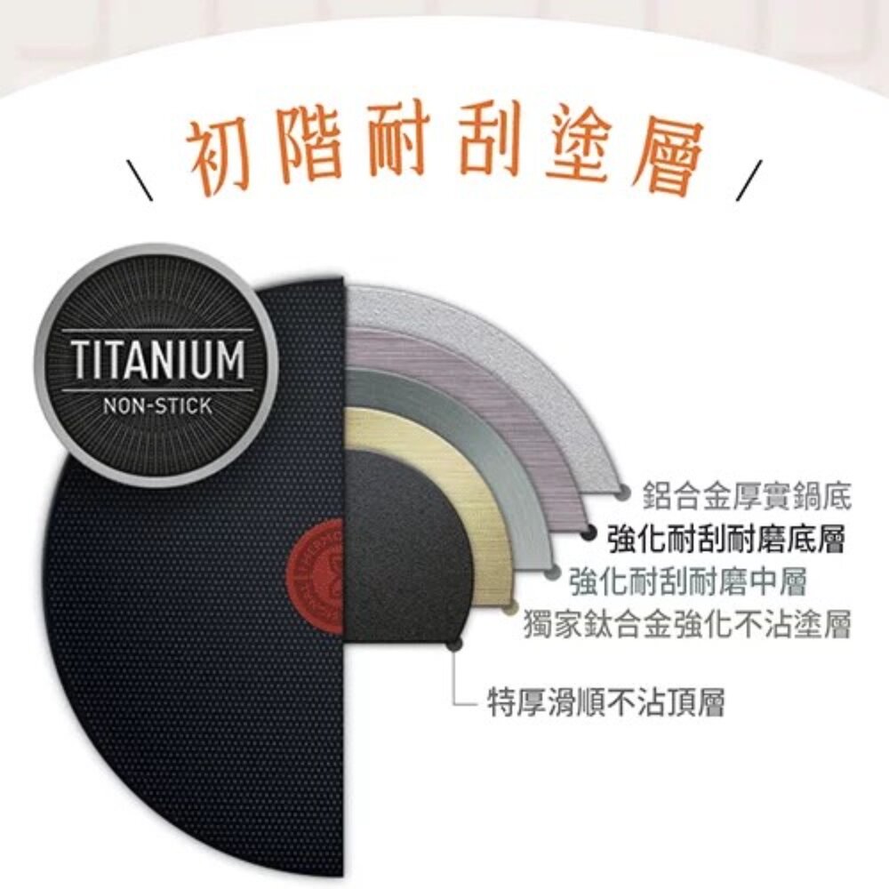 Tefal 法國 特福 璀璨系列 平底鍋 不沾鍋 小型小炒鍋-圖片-2