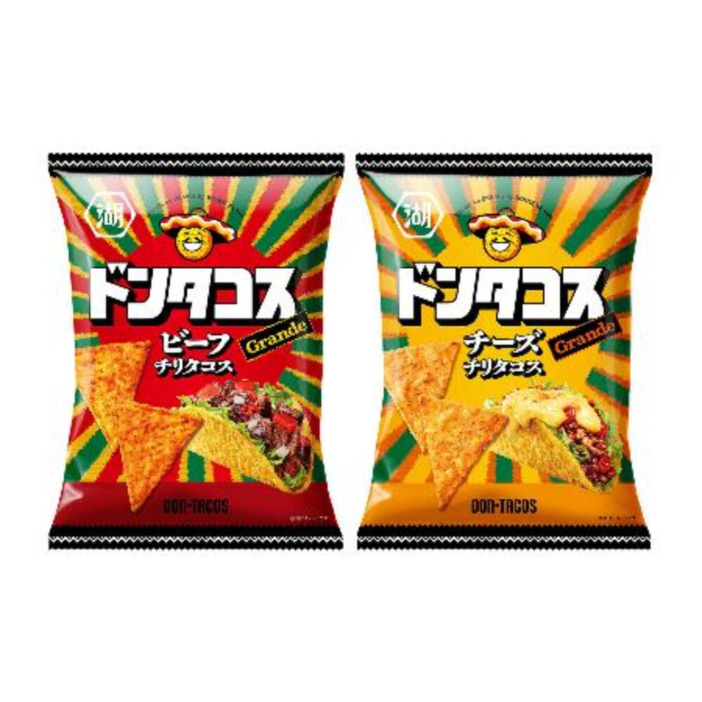40007102507-日本 湖池屋 KOIKEYA 玉片脆片 餅乾 墨西哥捲餅風味 辣味起司風味 湖池屋餅乾 玉米片 玉米餅