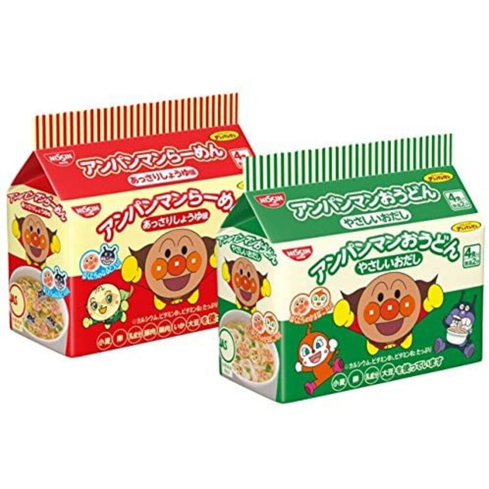 日本 日清NISSIN 麵包超人 醬油拉麵 高湯烏龍麵 麵包超人泡麵 小孩泡麵  兒童 馬克杯麵-圖片-3