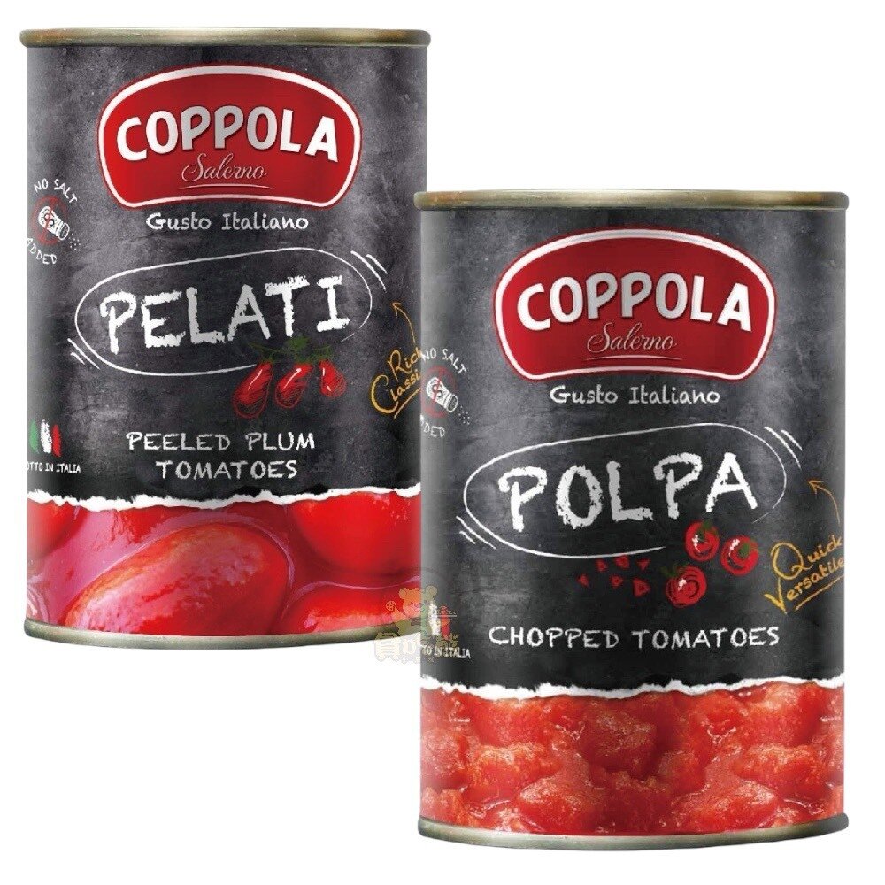 43752428527-義大利 COPPOLA 柯波拉 番茄罐 碎粒番茄 去皮番茄 番茄 義大利番茄罐