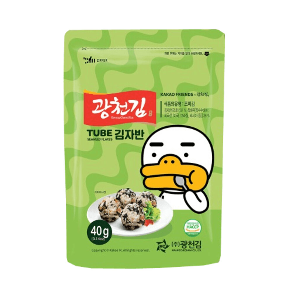 4408241687-韓國 廣川 KAKAO FRIENDS 海苔 迷你海苔 壽司海苔 海苔酥 韓國海苔 海苔片 青海苔