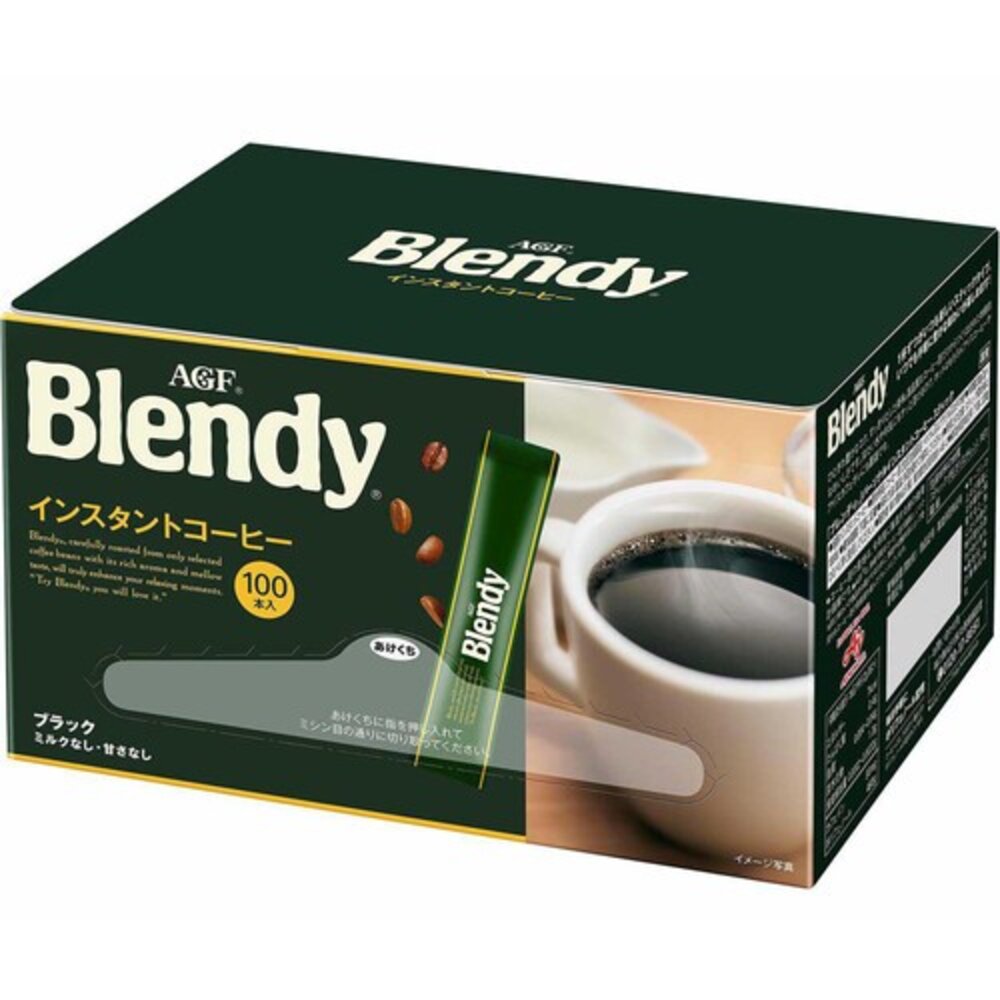 44209142362-日本 AGF Blendy 家庭號 即溶咖啡 即溶咖啡粉 黑咖啡 咖啡粉 咖啡包 咖啡條