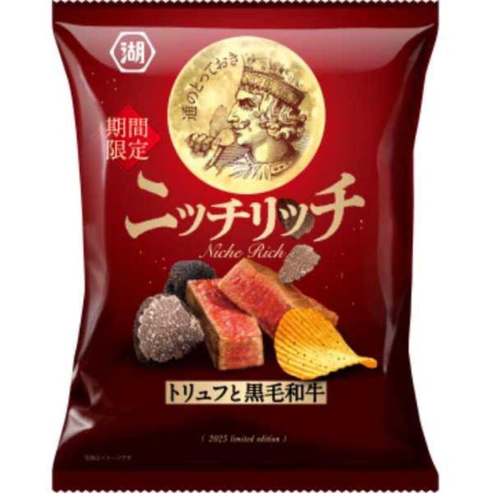 4514410115378-日本 湖池屋 KOIKEYA 松露和牛風味洋芋片 洋芋片