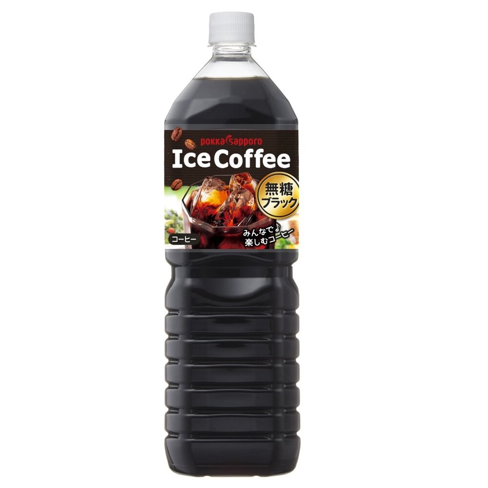 4582409173814-日本 POKKA  sapporo 派克 黑咖啡 即飲咖啡 咖啡 無糖咖啡 1500ml