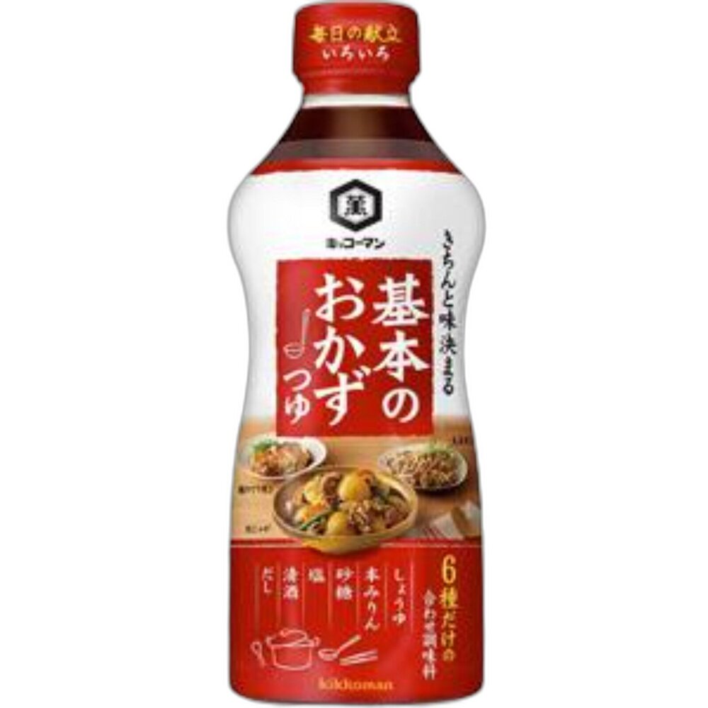 日本 龜甲萬 麵味露 日本麵味露 500ml