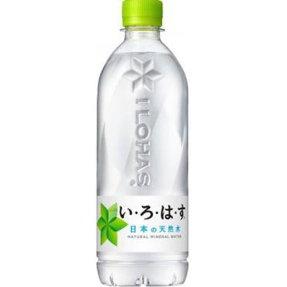 4902102148597-日本 可口可樂 ILOHAS 天然水 540ML 礦泉水水