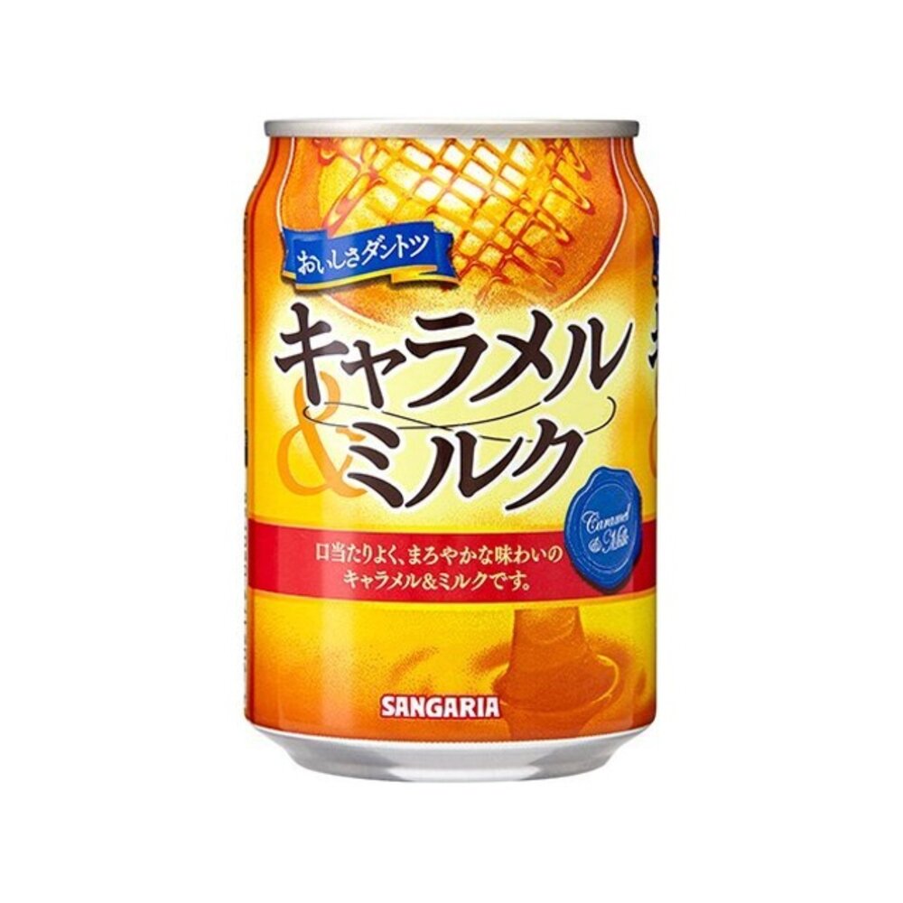 49021790-日本 山加利 SANGARIA 焦糖牛奶 飲料 焦糖 牛乳 拿鐵