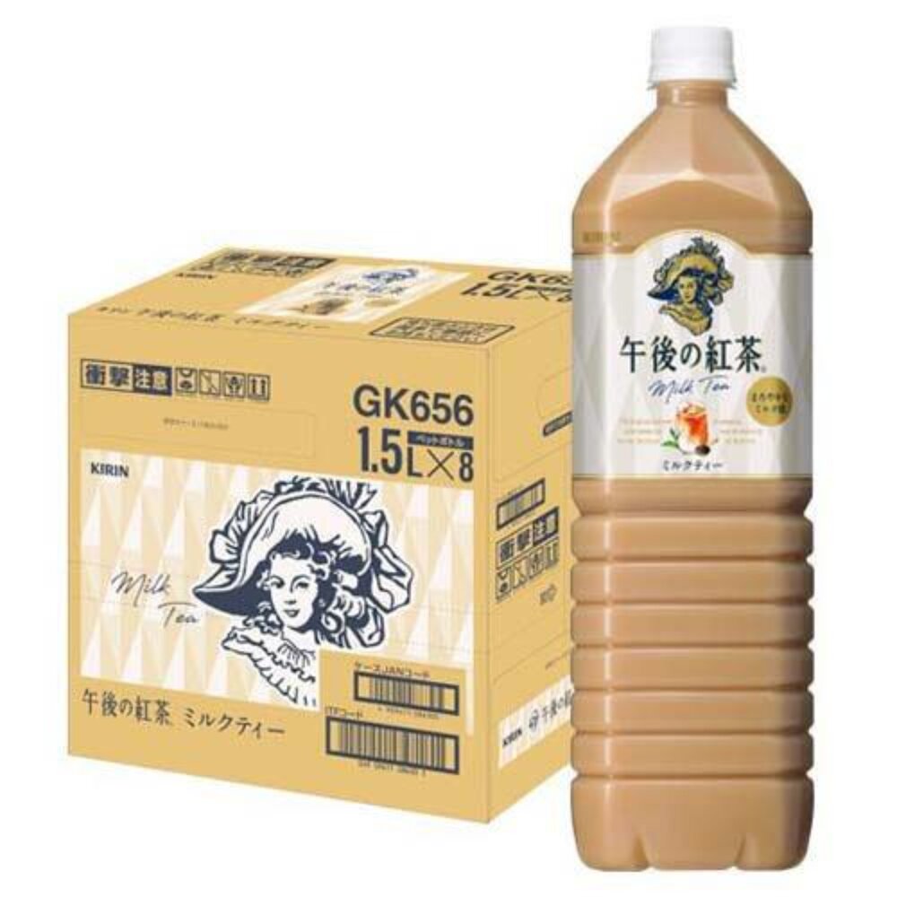 4909411086305-[箱出]日本 麒麟 KIRIN 午後紅茶 奶茶 1.5L 午後奶茶 家庭號