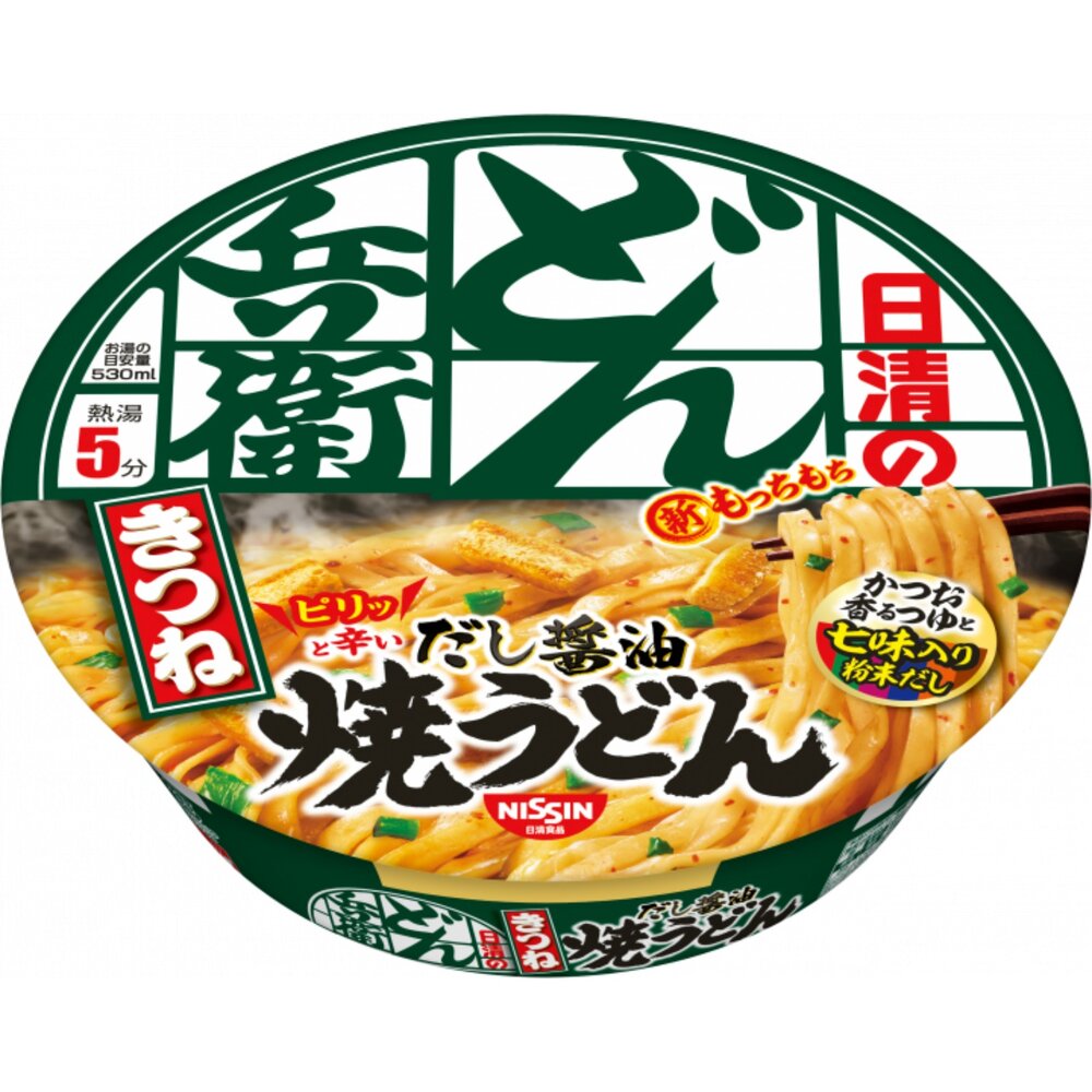 日本 日清 兵衛系列 烏龍麵 泡麵 蕎麥麵泡麵 豆皮 天婦羅 兵衛泡麵 豆皮泡麵 兵衛豆皮-圖片-2