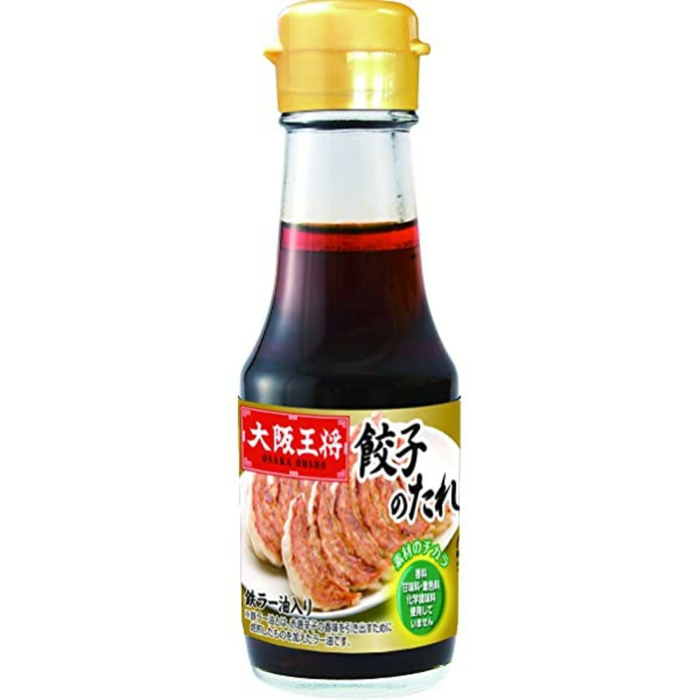 532915198-日本 餃子名店 大阪王將 餃子沾醬 辣 餃子醬油 水餃沾醬 煎餃沾醬 蠔油醬 萬用沾醬 河內屋又兵衛