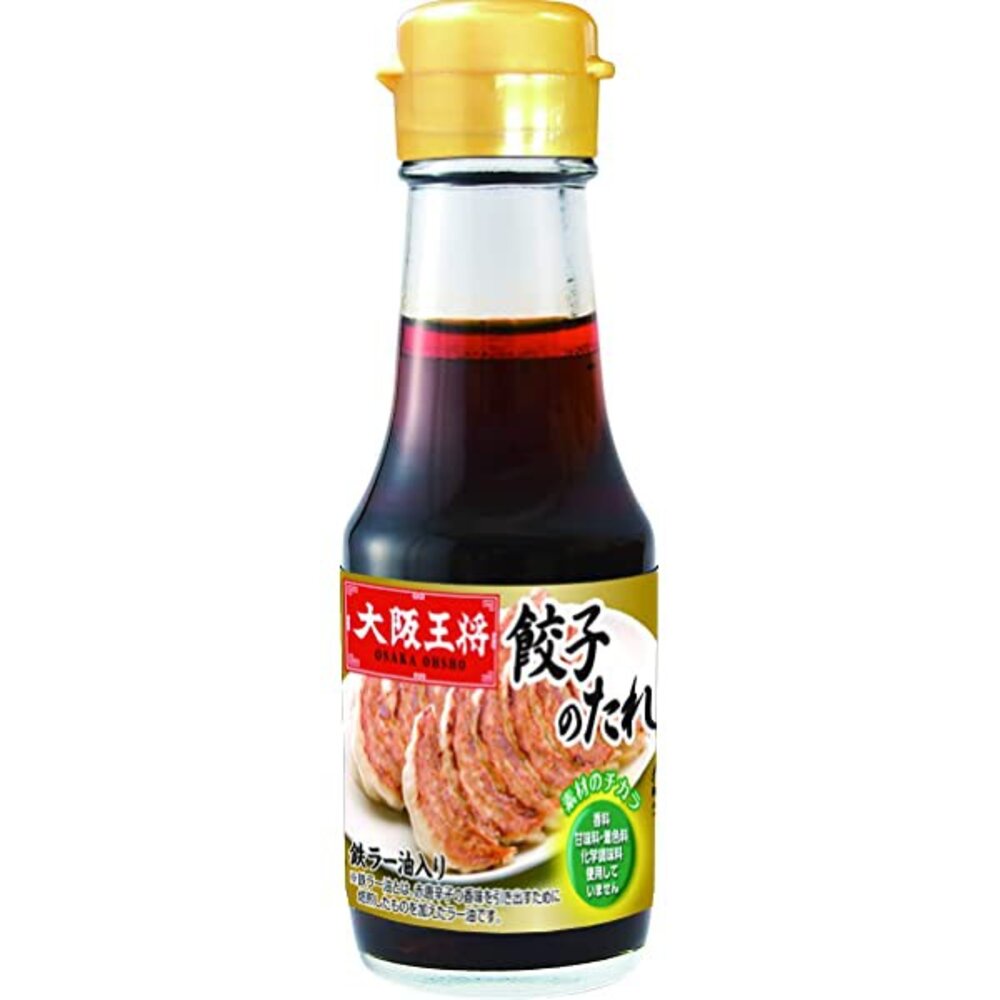 532915198-日本 餃子名店 大阪王將 餃子沾醬 辣 餃子醬油 水餃沾醬 煎餃沾醬 蠔油醬 萬用沾醬 河內屋又兵衛