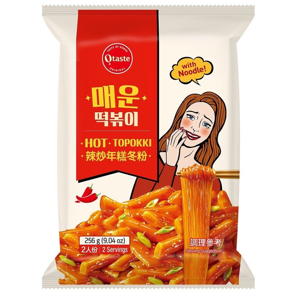 韓國 Otaste 辣炒年糕冬粉 年糕調理包 袋裝 炒年糕 韓國年糕 辣炒年糕 碗裝 辣炸醬 辛辣-圖片-1
