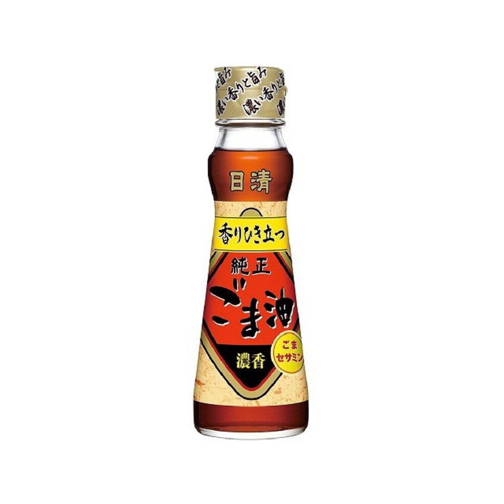 57791193-日本 日清 純正 芝麻香油 日本香油 芝麻香油 香芝麻油