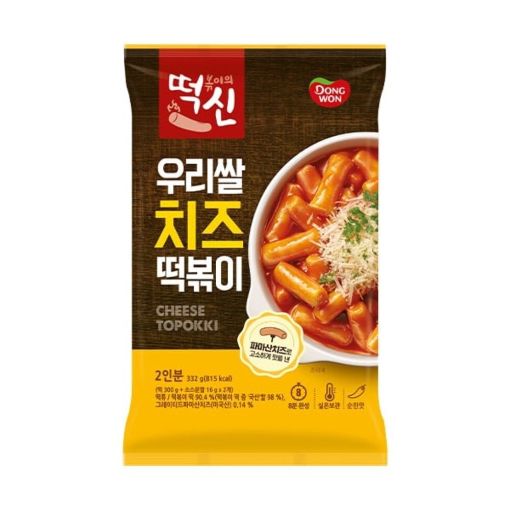 5941547818-韓國 東遠 DONGWON 辣炒年糕 起司年糕 年糕調理包 2人份 袋裝 炒年糕 韓國年糕