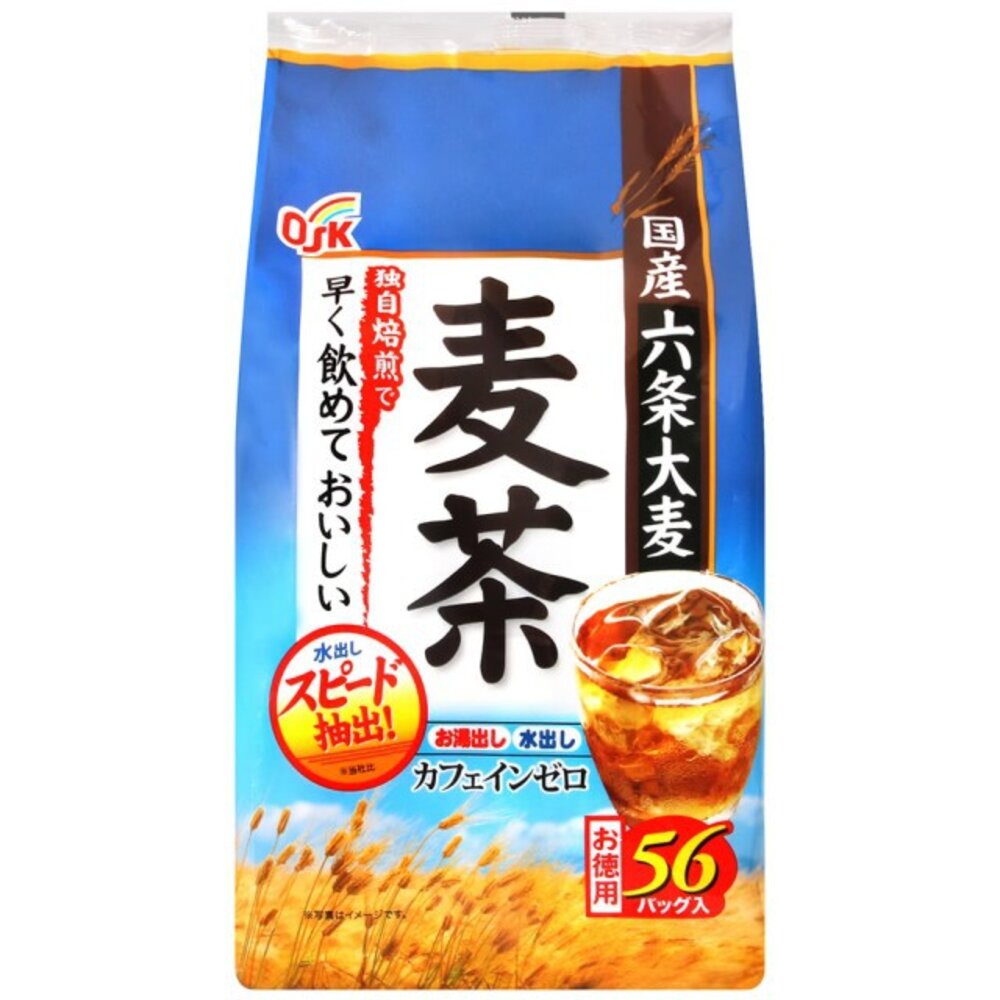 日本小谷穀粉 OSK 六條麥茶 麥茶 日本麥茶 沖泡麥茶 六条麥茶 可冷沖熱泡 日本原裝-圖片-1