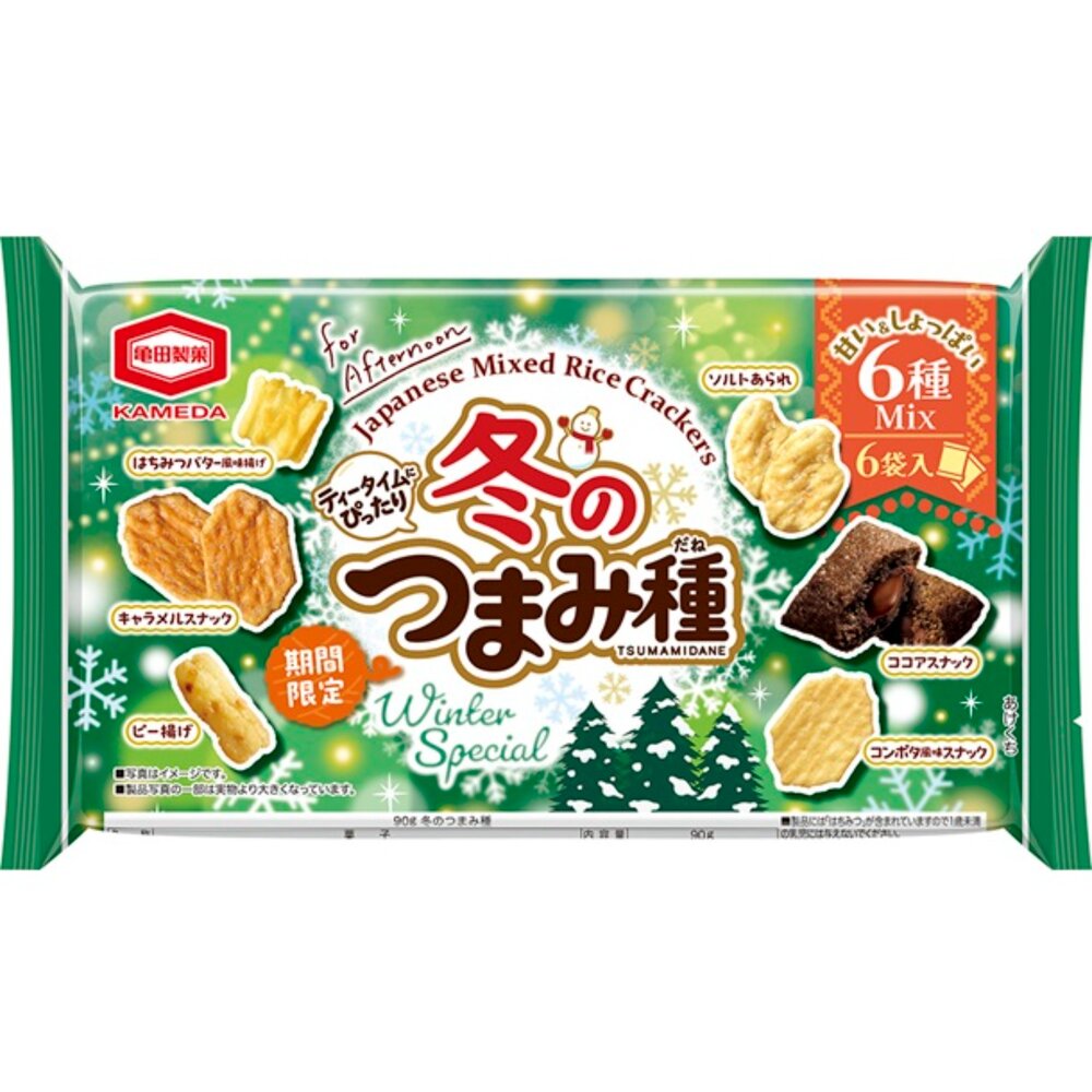 日本 龜田製菓 龜田 什錦綜合米果 10種 8種夏日 豆菓子 豆果子 什錦豆-圖片-1