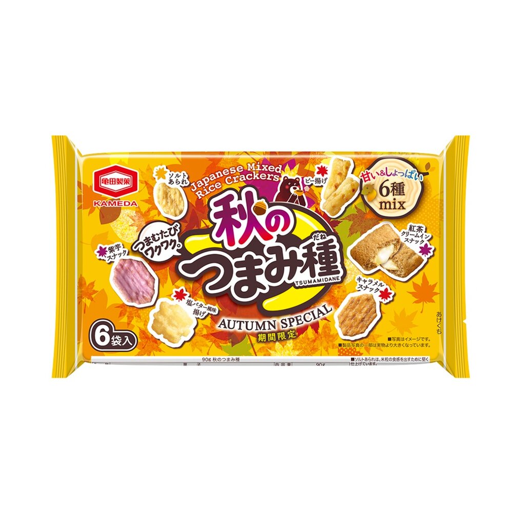 日本 龜田製菓 龜田 什錦綜合米果 10種 8種夏日 豆菓子 豆果子 什錦豆-圖片-2