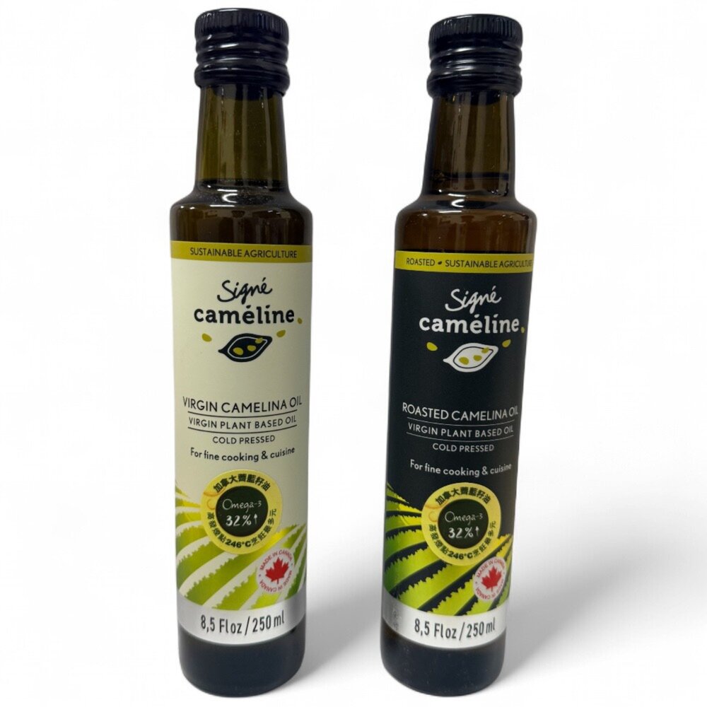 628055067306-加拿大 Sine Cameline 籃籽油 焙香薺藍籽油 冷壓薺藍子油 油 加拿大油 全素 薺藍籽油 藍子油
