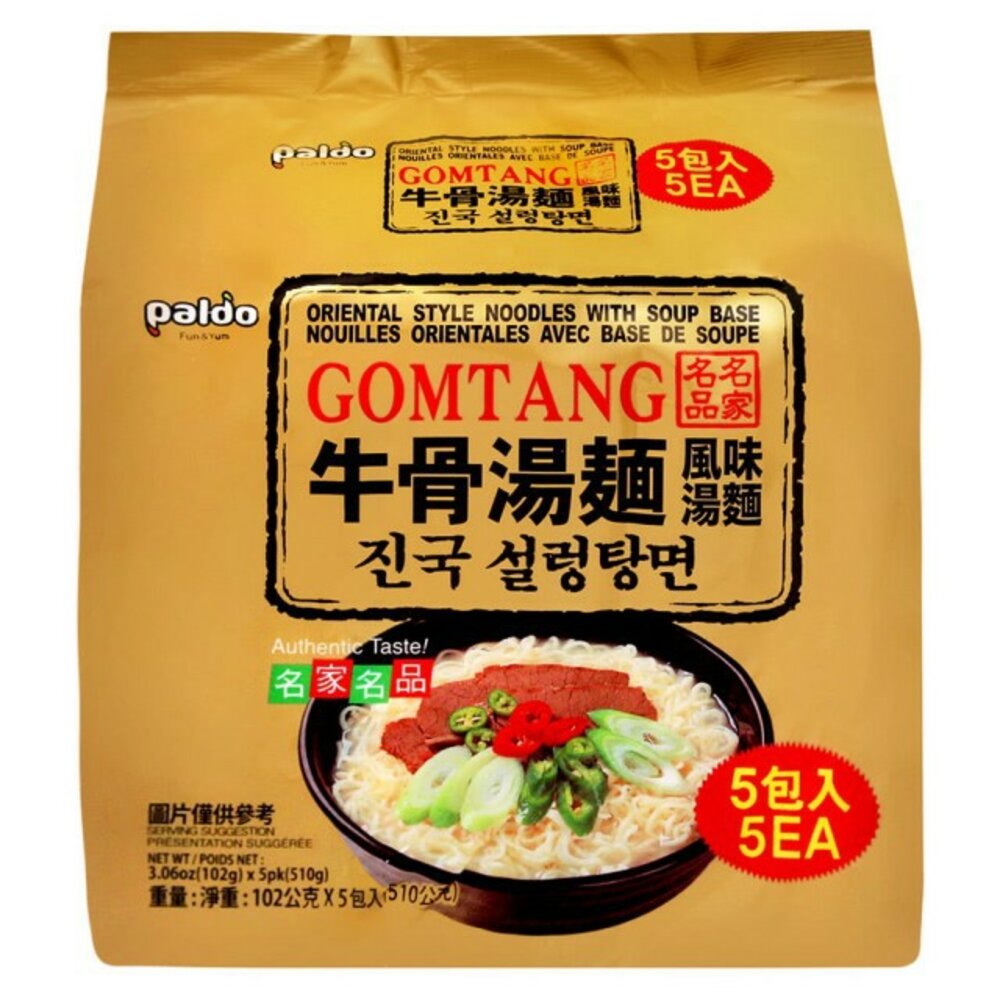 6638446789-韓國 八道 Paldo 牛骨湯麵 御膳牛骨湯麵 名品名家 八道牛骨麵