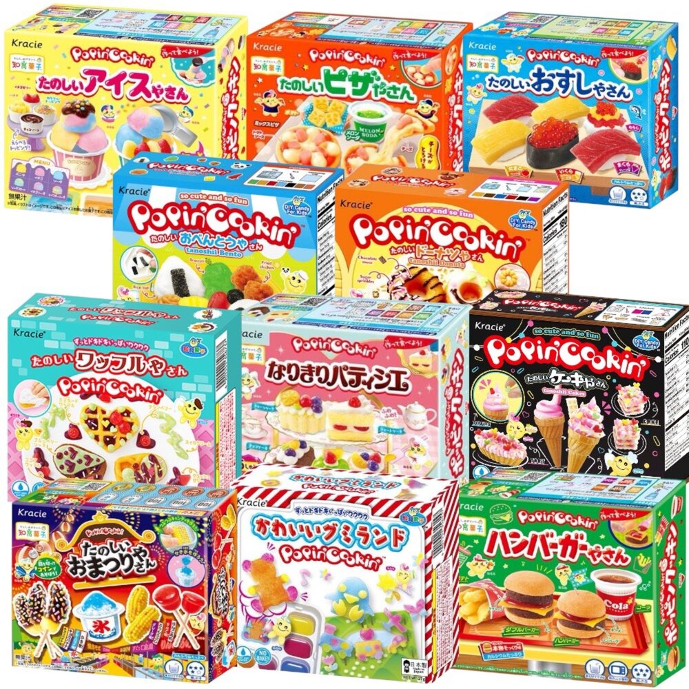 6984449-日本 karice 手做 知育菓子 壽司 甜甜圈 漢堡 便當 和果子 冰淇淋 捏麵糖 知育果子 食玩