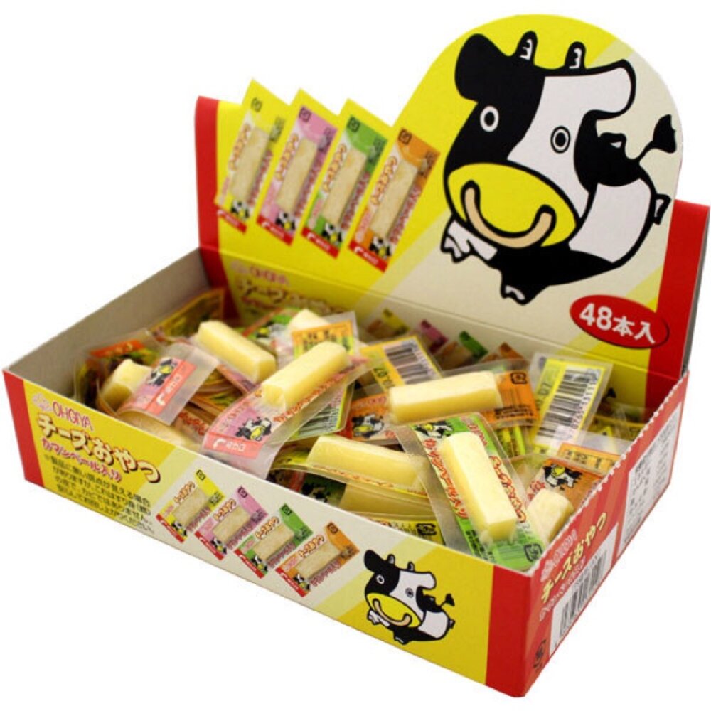 7078201-日本 OHGYA 扇屋 鱈魚 起司條 加曼貝爾 原味 DHA 扇屋起司 起司條點心 獨立包裝 起士條