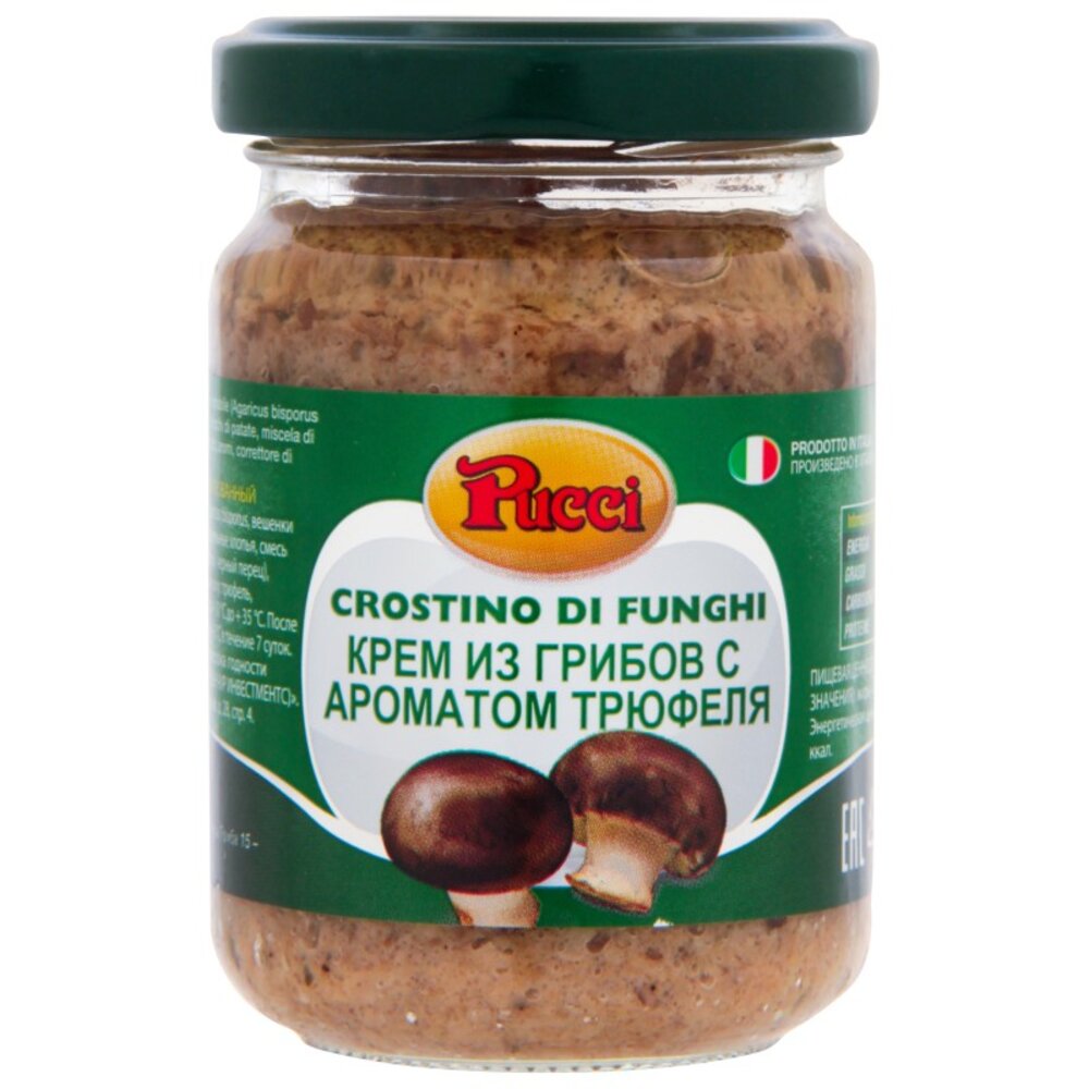 9000357004-義大利Pucci 松露風味菌菇抹醬 松露醬 蘑菇醬 菌菇醬 松露菌菇 沾醬